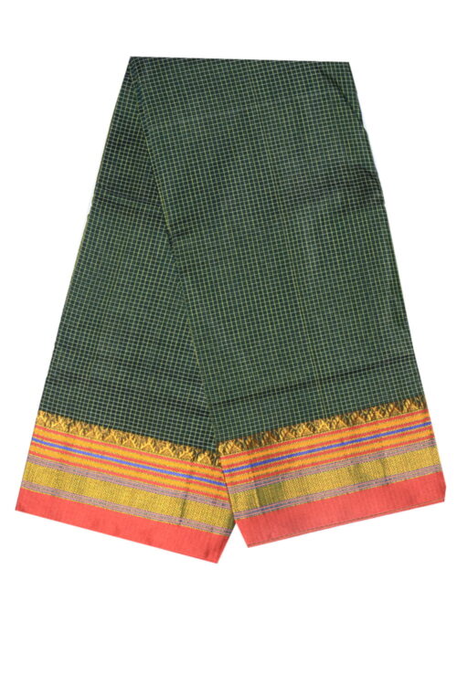 Ilkal Silk by Cotton Ragawali chikki Saree