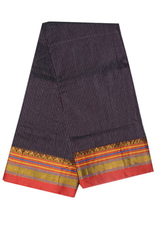 Ilkal Silk by Cotton Ragawali chikki Saree