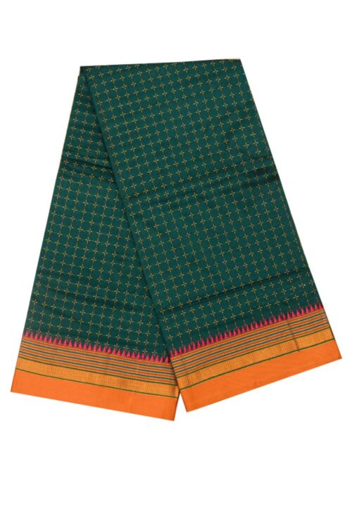 Ilkal Silk by Cotton Chukki Star Saree