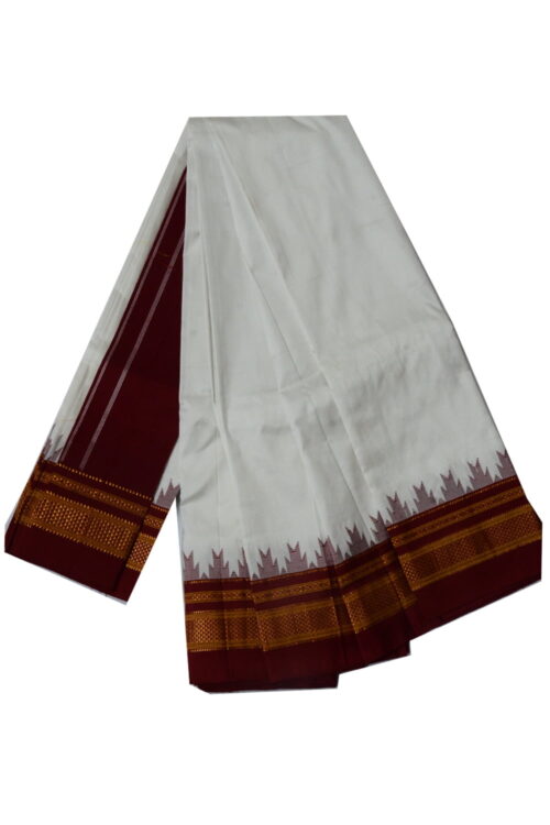 Ilkal Silk by Cotton Chukki Star Saree