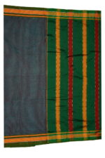 Ilkal Silk by Cotton Small Checks Patti Pallu Sarees