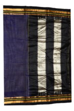 Ilkal Silk by Cotton Small Checks Patti Pallu Sarees