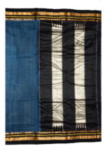 Ilkal Silk by Cotton Small Checks Patti Pallu Sarees