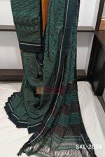 Patteda Anchu Checks with Plain Border