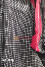 PATTEDA ANCHU PURE COTTON GANGA JAMUNA HANDWOVEN SAREE