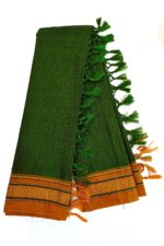 Guledgudda Khana Cotton Silk Fabrics Duppatta With Tassels