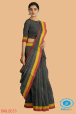 PATTEDA ANCHU PURE COTTON HANDWOVEN SAREE