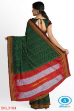 ILKAL HANDLOOM SILK BY MASRISE COTTON SMALL CHACKS CHIKKI PARAS SAREES