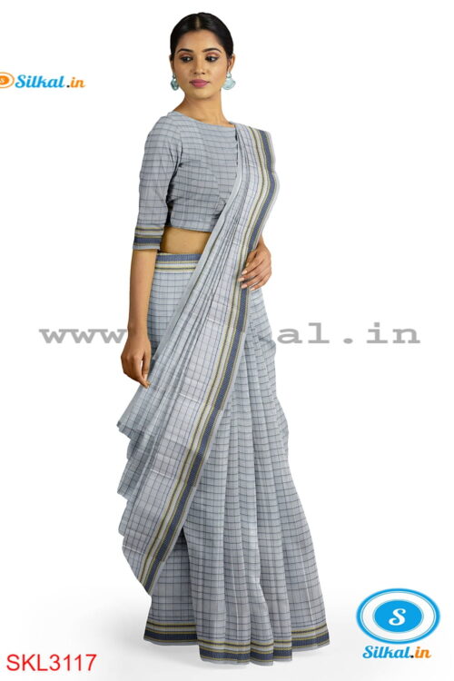 ILKAL HANDLOOM MASRISE COTTON BY COTTON SAREES