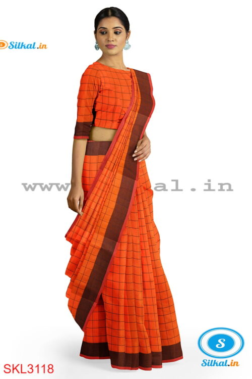 ILKAL HANDLOOM MASRISE COTTON BY COTTON SAREES