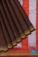 ILKAL HANDLOOM SILK BY COTTON SMALL CHACKS CHIKKI PARAS SAREES