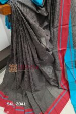 Patteda Anchu Checks with Plain Border