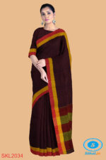 PATTEDA ANCHU PURE COTTON HANDWOVEN SAREE