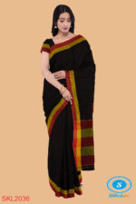 PATTEDA ANCHU PURE COTTON HANDWOVEN SAREE