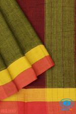 PATTEDA ANCHU PURE COTTON HANDWOVEN SAREE