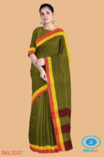 PATTEDA ANCHU PURE COTTON HANDWOVEN SAREE