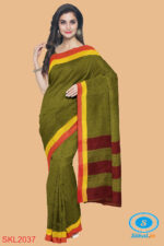 PATTEDA ANCHU PURE COTTON HANDWOVEN SAREE