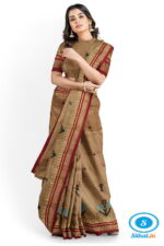 ILKAL SILK SAREE WITH KASUTI WORK