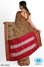 ILKAL SILK SAREE WITH KASUTI WORK