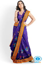 ILKAL SILK SAREE WITH KASUTI WORK