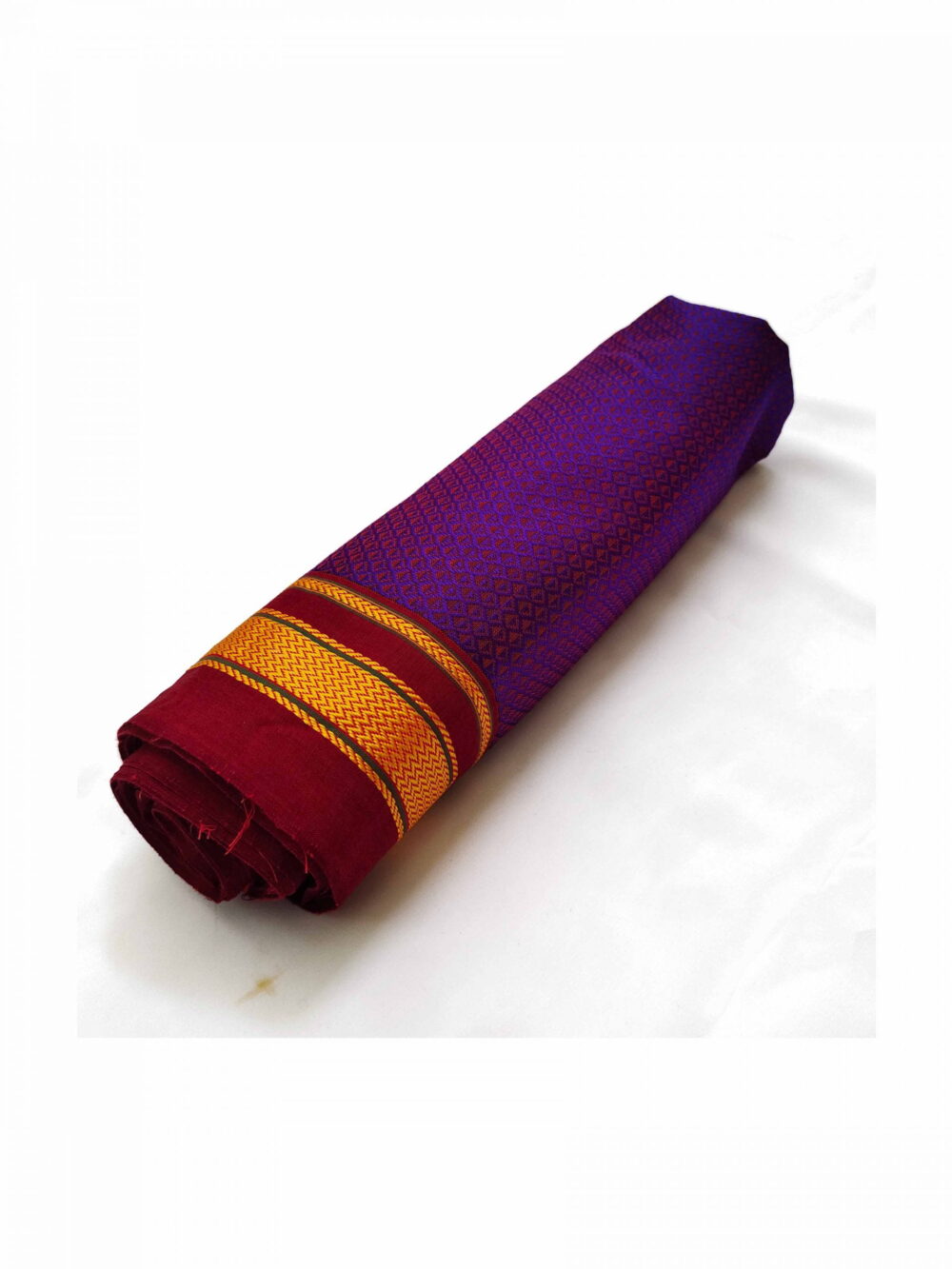 GULEDGUDDA KHANA COTTON SILK FABRICS DUPPATTA WITH TASSELS