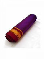 GULEDGUDDA KHANA COTTON SILK FABRICS DUPPATTA WITH TASSELS
