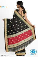 ILKAL MAYURI SAREE WITH CHIKKI BORDER