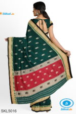 ILKAL MAYURI SAREE WITH CHIKKI BORDER