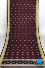 ILKAL MAYURI SAREE WITH CHIKKI BORDER