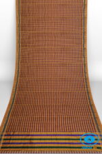 ILKAL COTTON SMALL CHECKS SAREE WITH GOMI BORDER