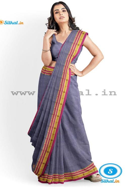 ILKAL PLAIN MASRISE COTTON SAREE