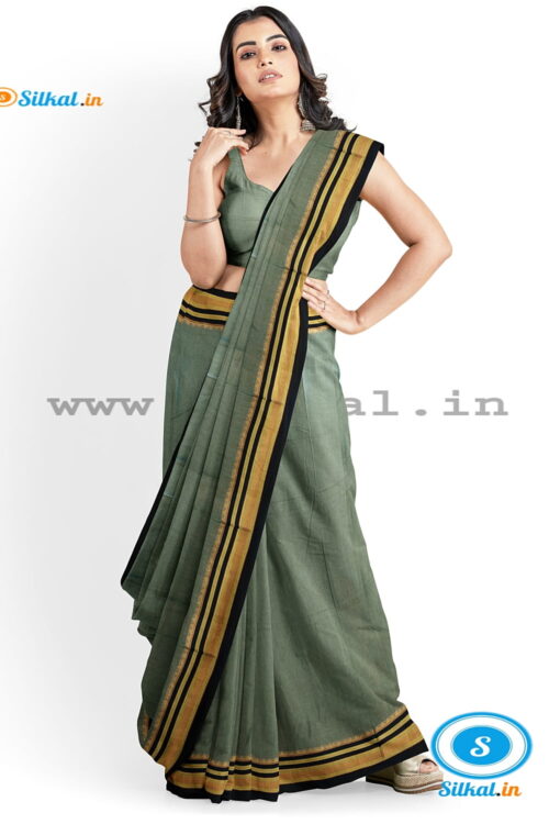 ILKAL PLAIN MASRISE COTTON SAREE