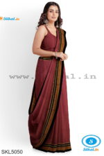 ILKAL PLAIN MASRISE COTTON SAREE