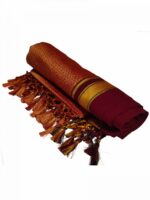 GULEDGUDDA KHANA COTTON DUPPATTA WITH TASSELS