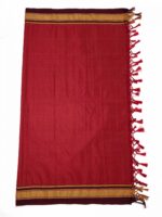 GULEDGUDDA KHANA COTTON DUPPATTA WITH TASSELS