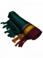GULEDGUDDA KHANA COTTON DUPPATTA WITH TASSELS