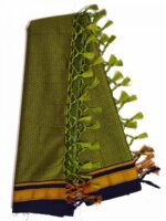 GULEDGUDDA KHANA COTTON DUPPATTA WITH TASSELS