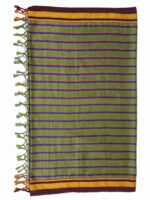 GULEDGUDDA KHANA COTTON DUPPATTA WITH TASSELS