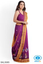 ILKAL SILK SAREE WITH KASUTI WORK