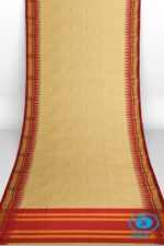 ILKAL EMBOZ SAREE WITH TEMPLE BORDER