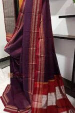 ILKAL VISCOSE SILK KADDI SAREE WITH GOMI BORDER