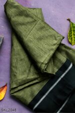 PATTEDA ANCHU PURE COTTON HANDWOVEN SAREE