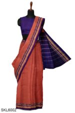 ILKAL SEMI SILK SAREE WITH CHIKKI PARAS BORDER