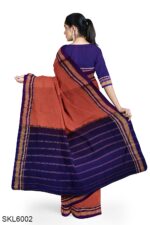 ILKAL SEMI SILK SAREE WITH CHIKKI PARAS BORDER