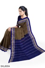 ILKAL SEMI SILK SAREE WITH CHIKKI PARAS BORDER