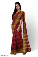 NARAYAN PETH MASRISE COTTON SAREE WITH PATTI PALLU