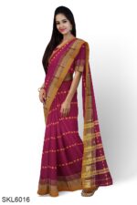 NARAYAN PETH MASRISE COTTON SAREE WITH PATTI PALLU