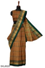 NARAYAN PETH MASRISE COTTON SAREE WITH PATTI PALLU