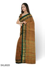 NARAYAN PETH MASRISE COTTON SAREE WITH PATTI PALLU