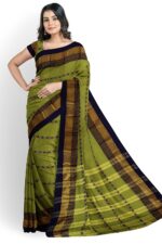 NARAYAN PETH MASRISE COTTON SAREE WITH PATTI PALLU
